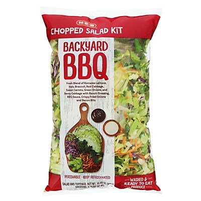 slide 1 of 1, H-E-B Backyard BBQ Chopped Salad Kit, 13.4 oz
