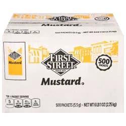 First Street Mustard Packets - 500 ct