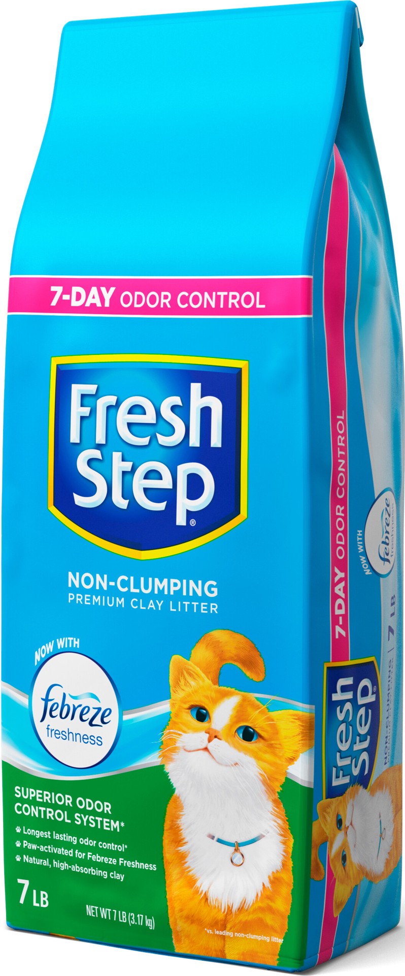 slide 2 of 5, Fresh Step Extreme Clay Cat Litter, 7 lb