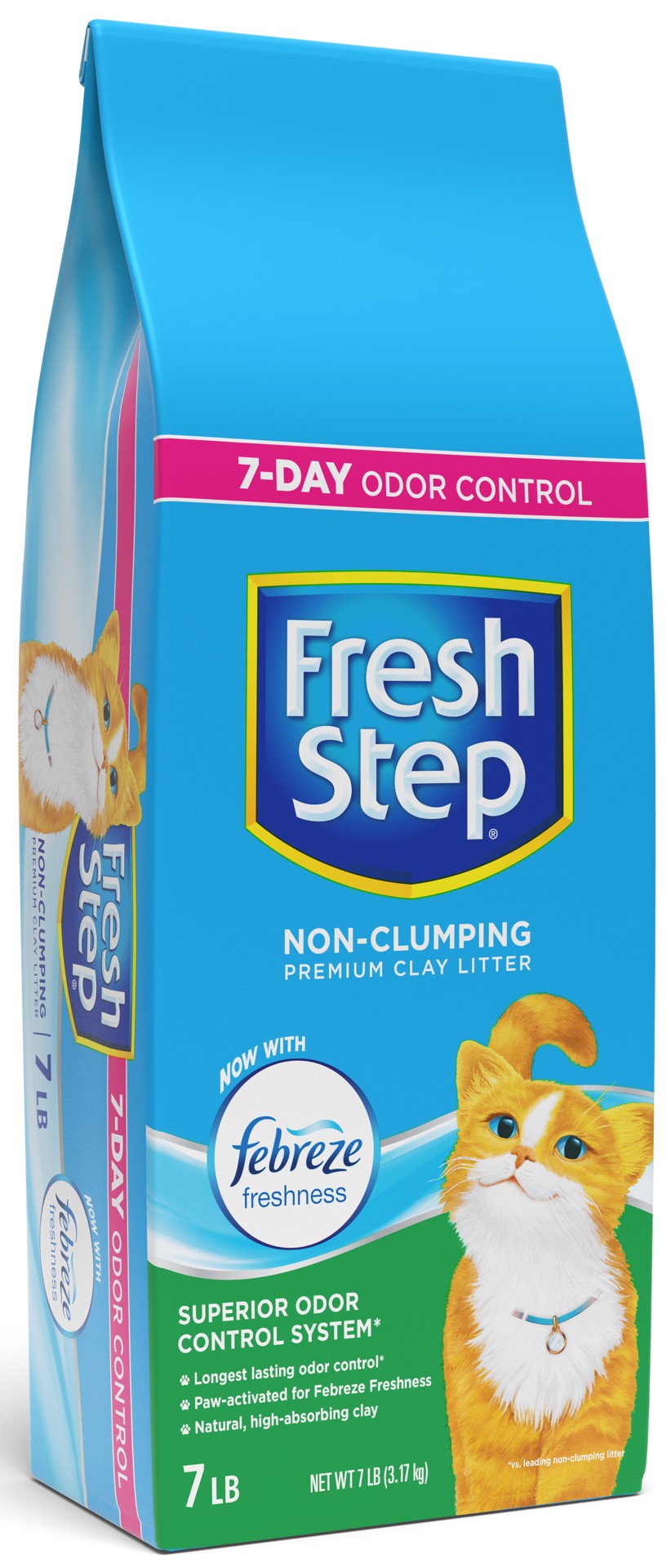 slide 4 of 5, Fresh Step Extreme Clay Cat Litter, 7 lb