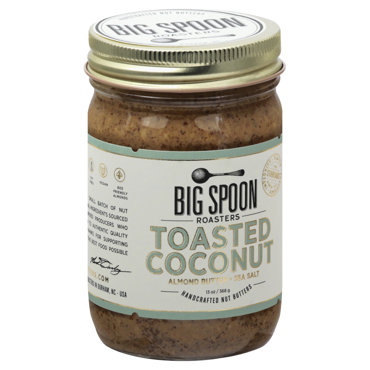 slide 13 of 13, Big Spoon Roasters Toasted Coconut Nut Butters 13 oz, 13 oz