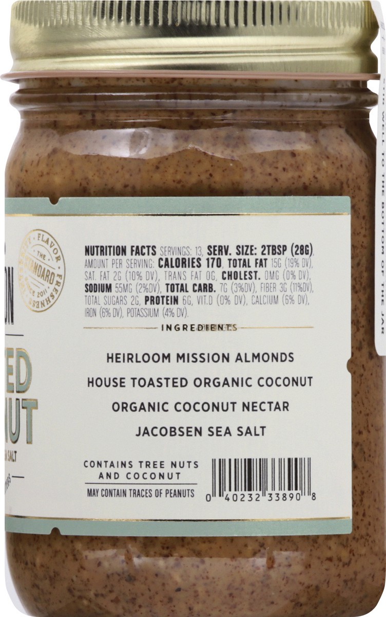 slide 6 of 13, Big Spoon Roasters Toasted Coconut Nut Butters 13 oz, 13 oz