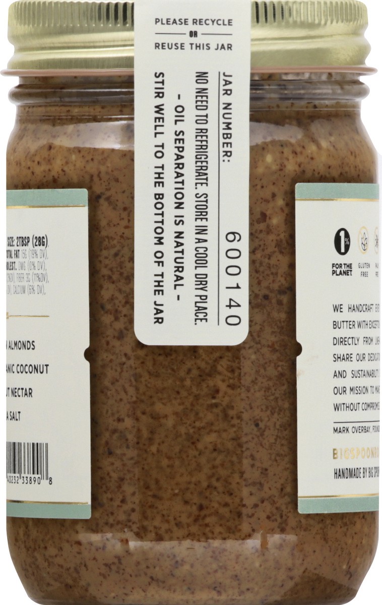 slide 11 of 13, Big Spoon Roasters Toasted Coconut Nut Butters 13 oz, 13 oz