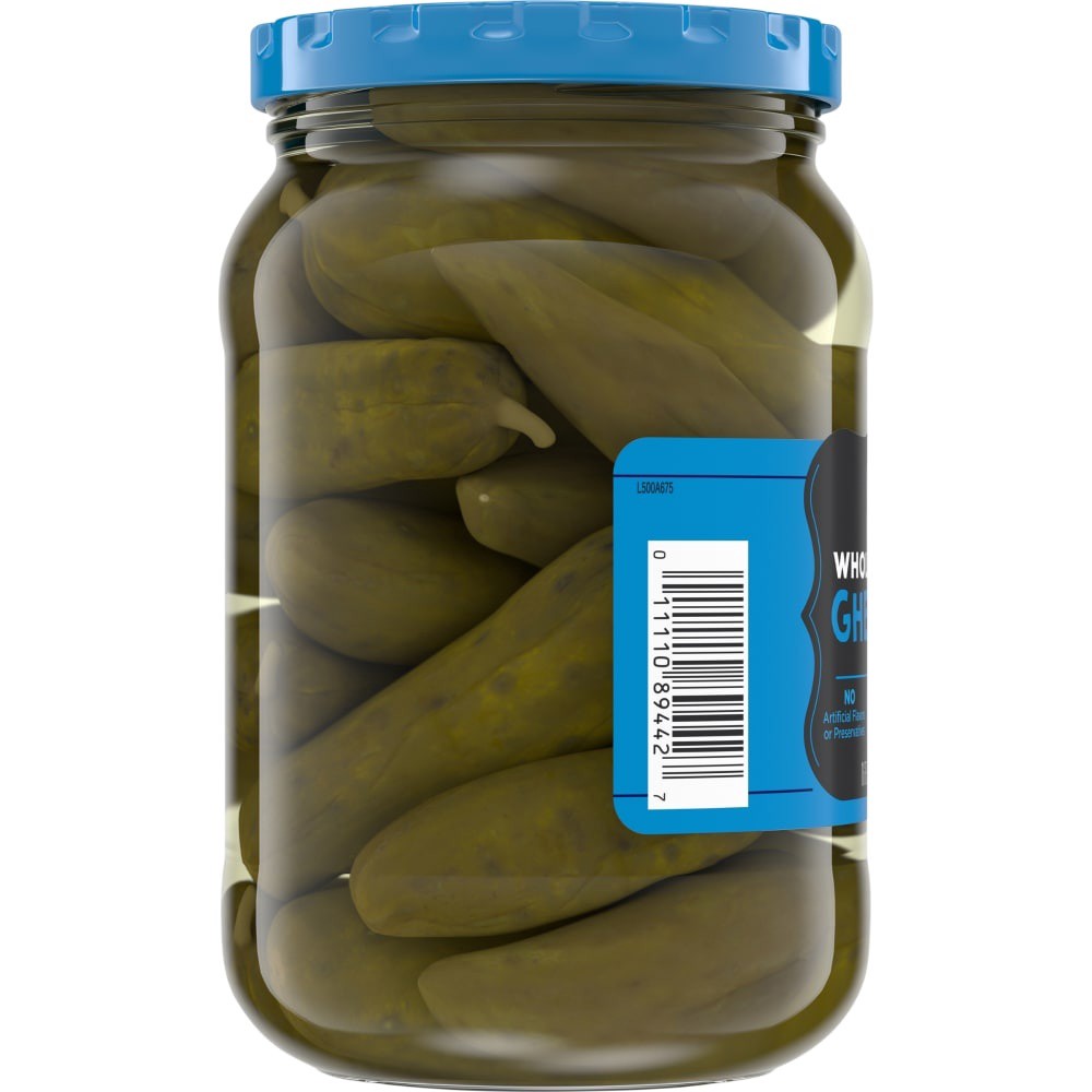 slide 2 of 4, Kroger Whole Sweet Gherkins, 16 fl oz