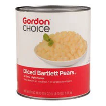 GFS Diced Pears - 106 oz