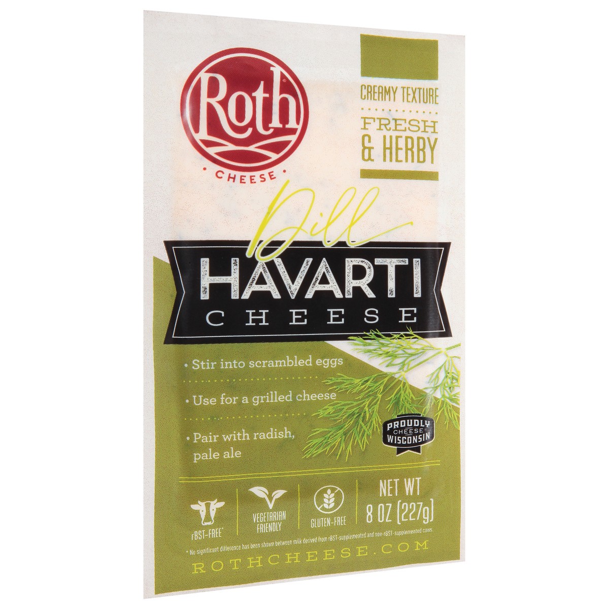 slide 8 of 11, Roth Dill Havarti Cheese, 8 oz