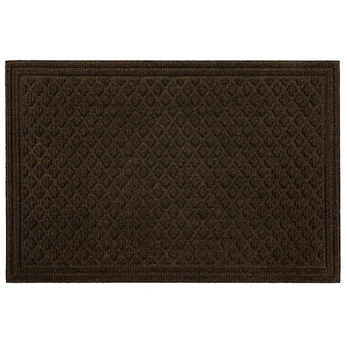 slide 1 of 5, Mohawk Home Diamond Grid Impressions Indoor/Outdoor Accent Rug - Mocha, 2 ft x 3 ft