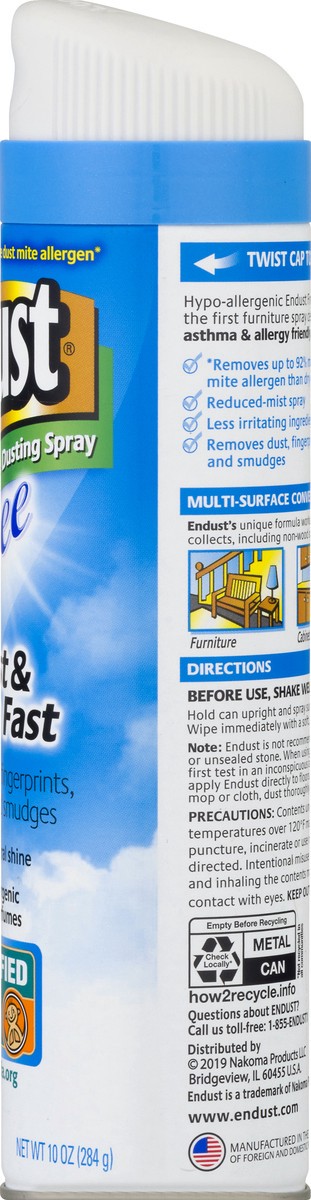 slide 6 of 9, Endust Multi-Surface Free Dusting Spray 10 oz, 10 oz