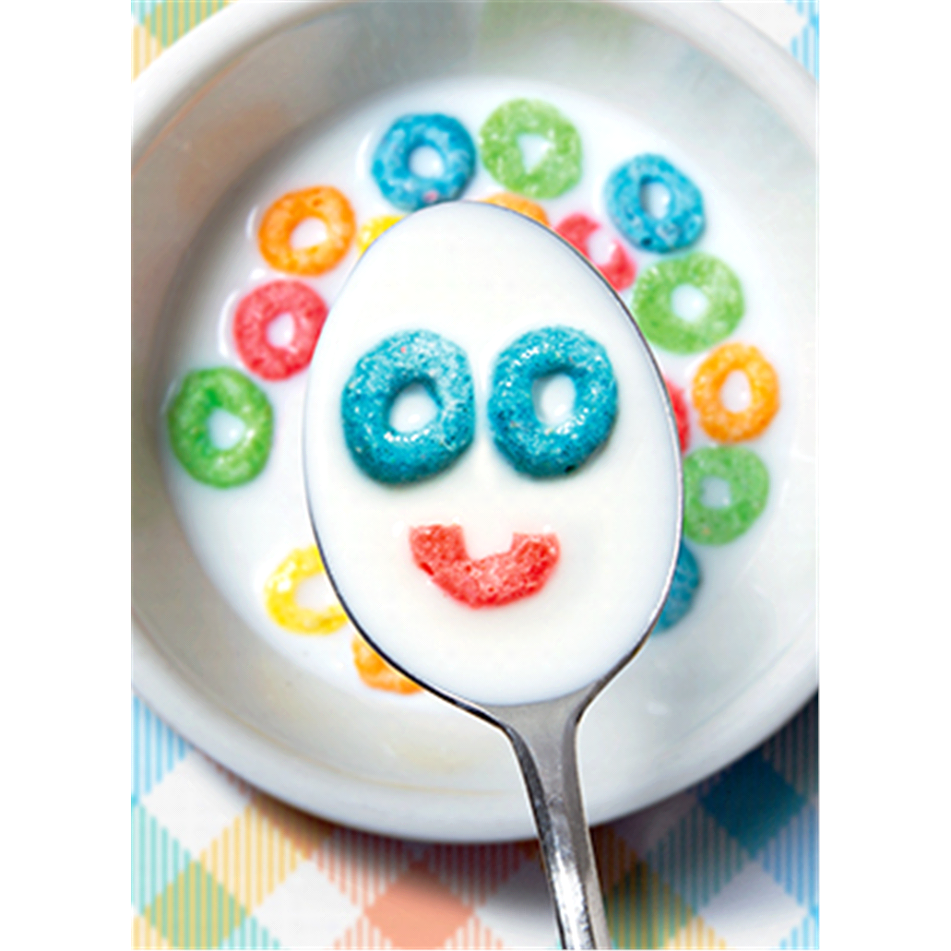 slide 1 of 1, Avanti Encourage Card Cereal Face, 1 ct