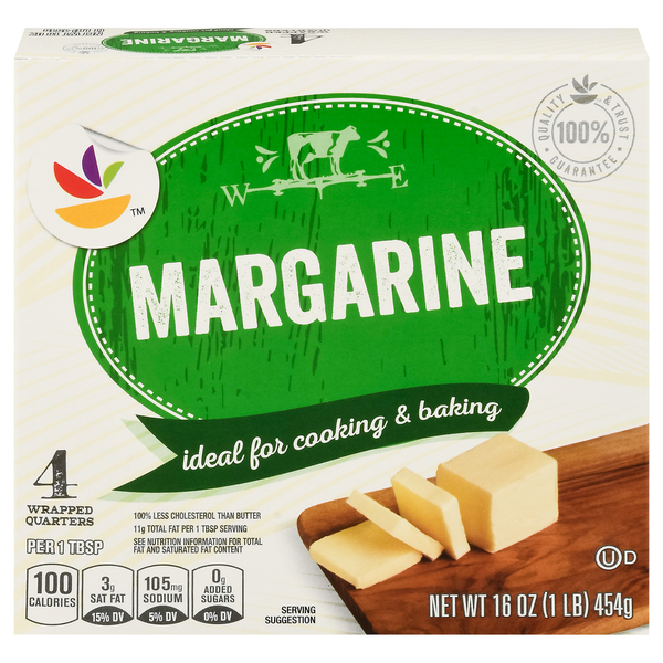 slide 1 of 1, Giant Margarine Sticks - 4 ct, 4 ct; 16 oz