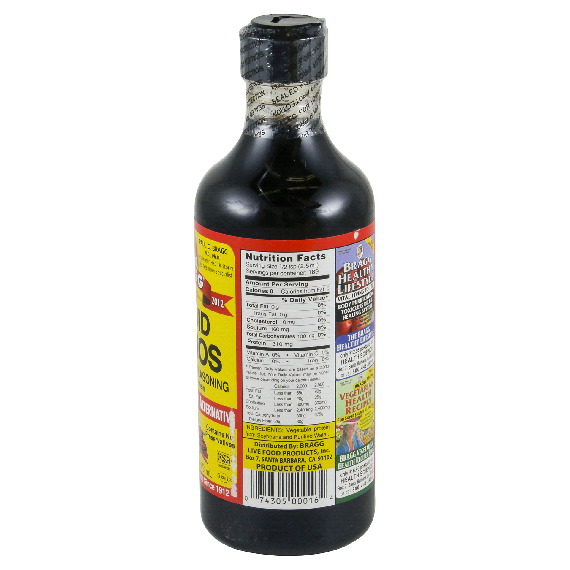 slide 2 of 13, Bragg Gluten-Free Liquid Aminos 16 fl oz, 16 fl oz