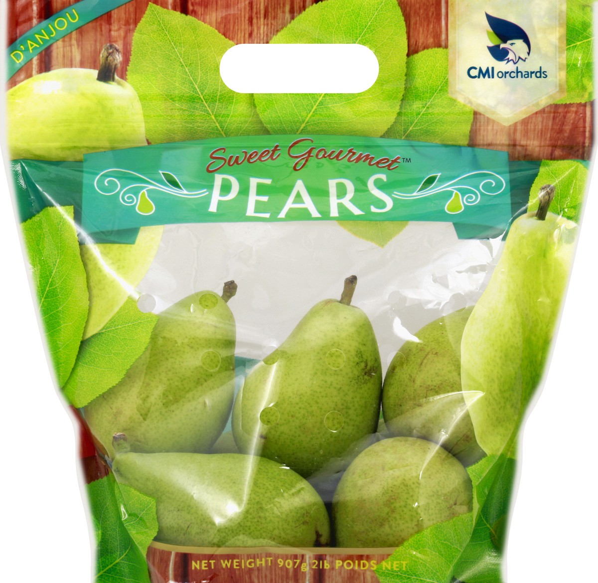 slide 5 of 6, CMI Pears, D'Anjou, 907 gram