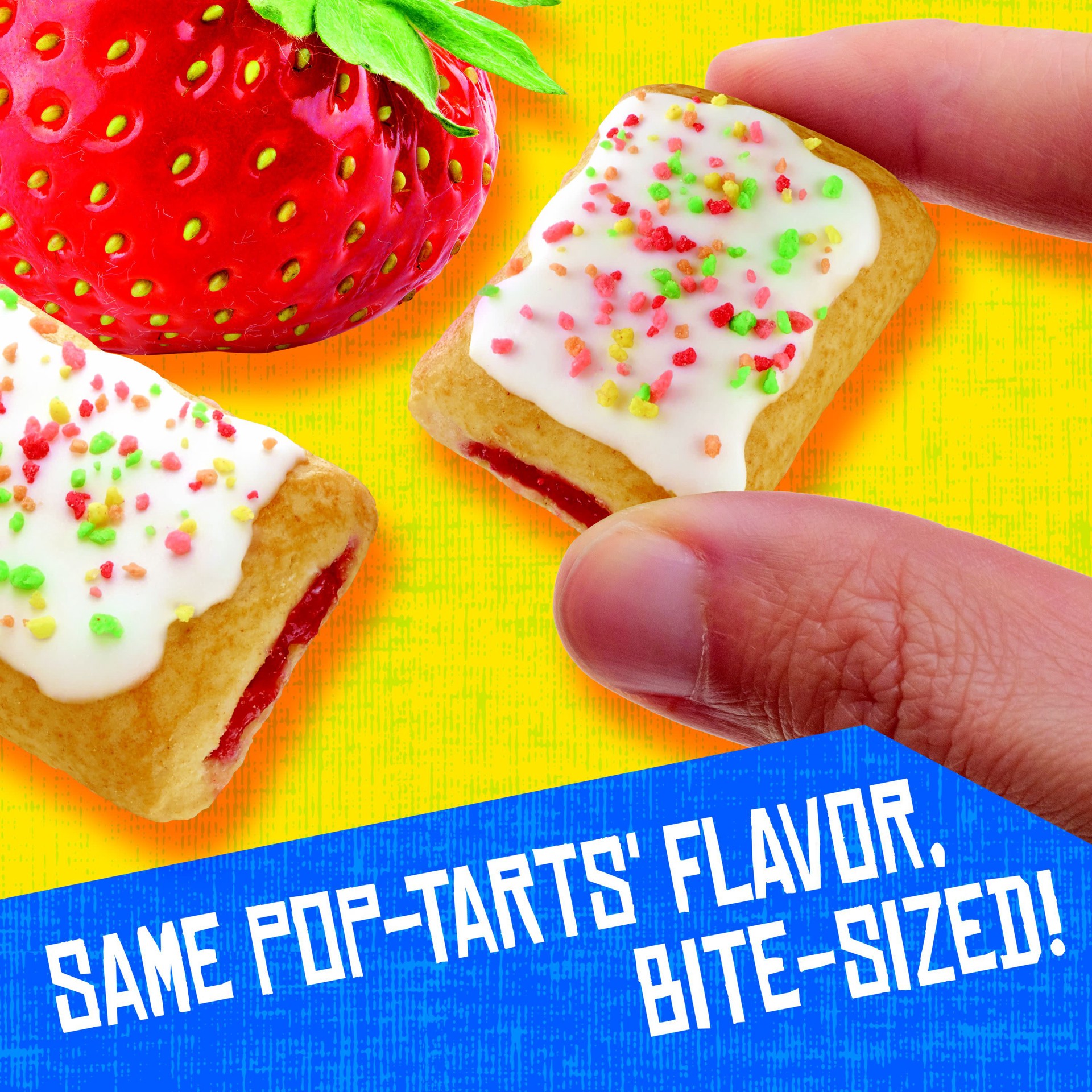 slide 4 of 5, Pop-Tarts Baked Pastry Bites, Variety Pack, 25.3 oz, 18 Count, 25.39 oz
