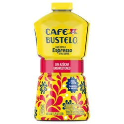 Café Bustelo Unsweetened Espresso-Style Iced Coffee, 40-Oz. Bottle