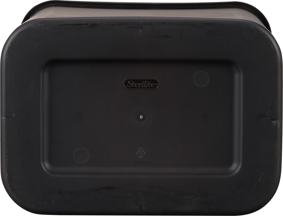 slide 4 of 11, Sterilite Swingtop Wastebasket, Black, 13 gal