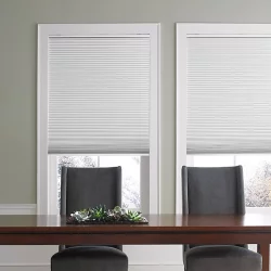 Real Simple Cordless Blackout Cellular Shade - Snow