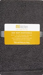 MÜkitchen Bar Mop Slate Dishtowels 3 ea