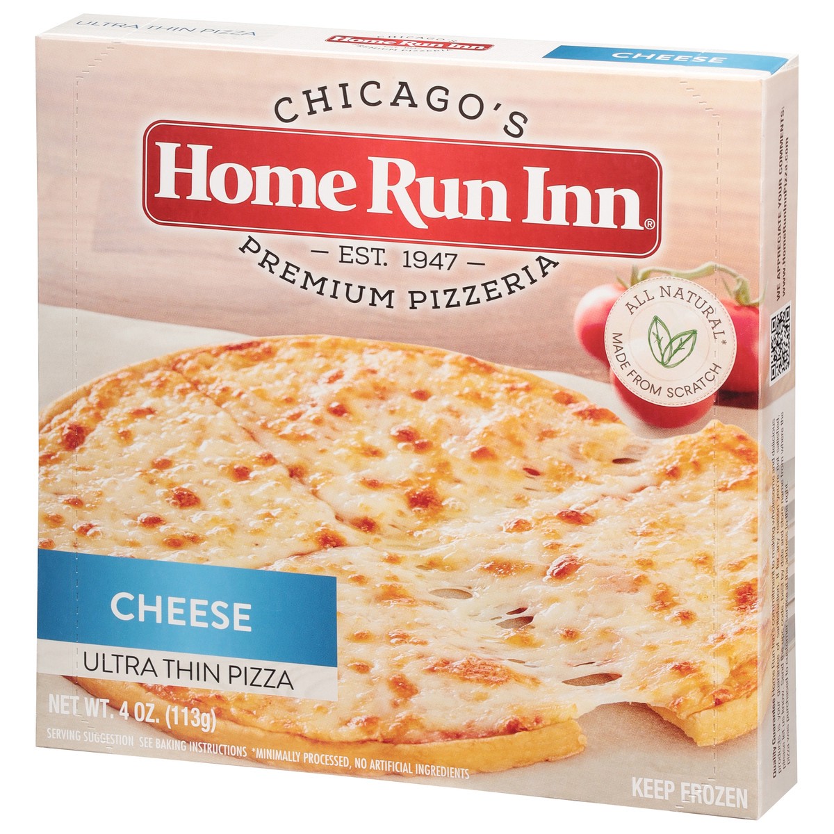 slide 3 of 9, Home Run Inn Ultra Thin Cheese Pizza 4 oz, 4 oz