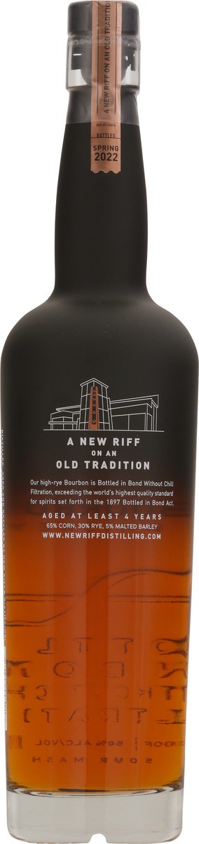 slide 5 of 9, New Riff Kentucky Straight Bourbon Whiskey 750 ml, 750 ml