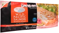 Hy-Vee Fish Market Wild Caught Wild Pacific Salmon Whole Fillet