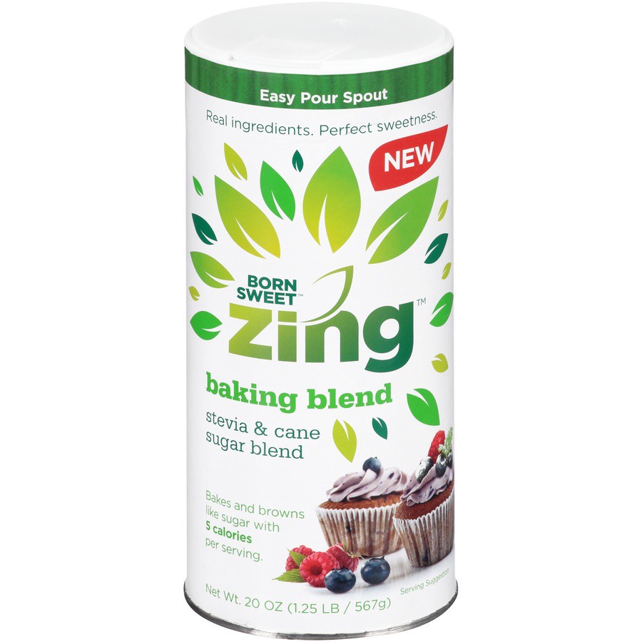 slide 1 of 9, Zing Stevia Baking Blend, 20 oz