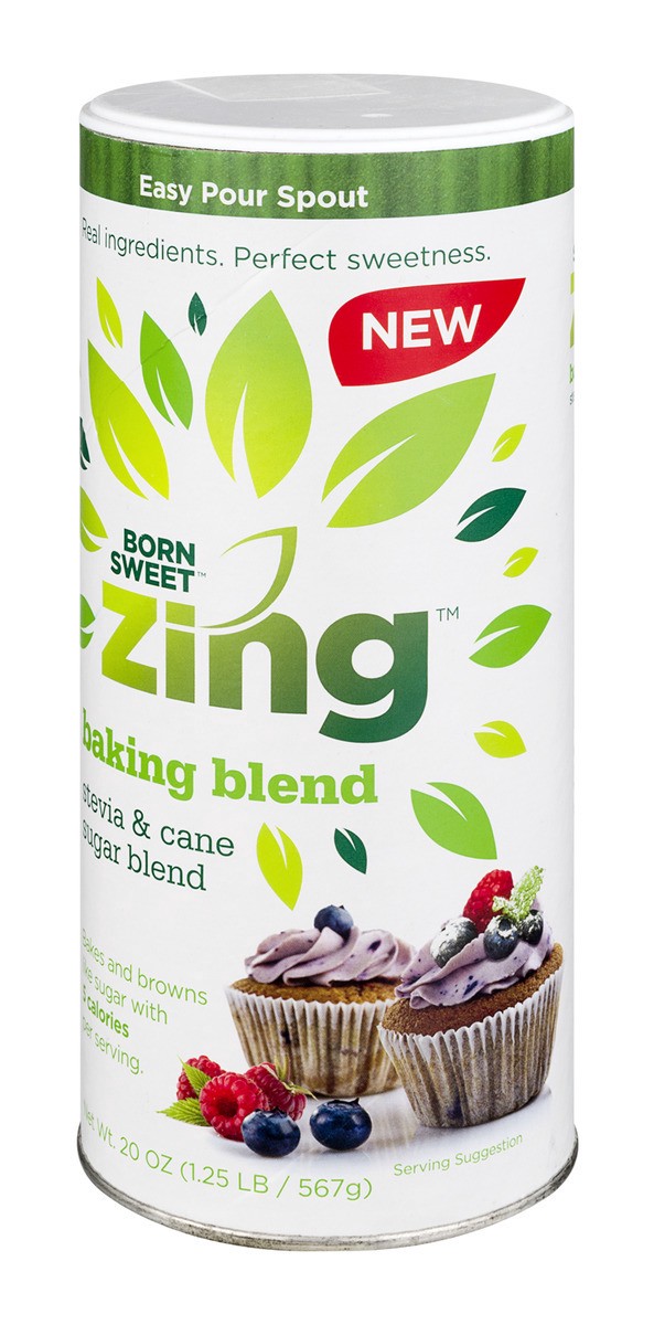slide 4 of 9, Zing Stevia Baking Blend, 20 oz