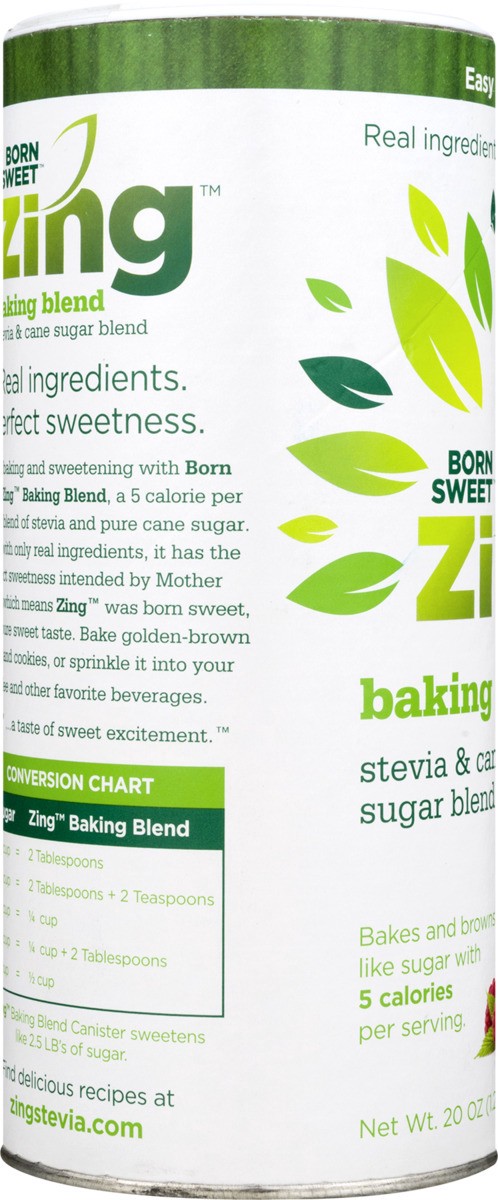 slide 6 of 9, Zing Stevia Baking Blend, 20 oz