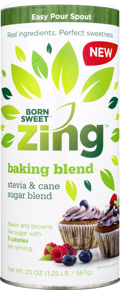 slide 8 of 9, Zing Stevia Baking Blend, 20 oz