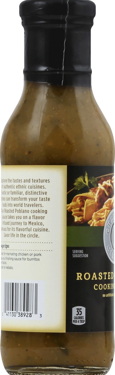 slide 3 of 6, Culinary Circle Poblano Cooking Sauce, 11.8 fl oz