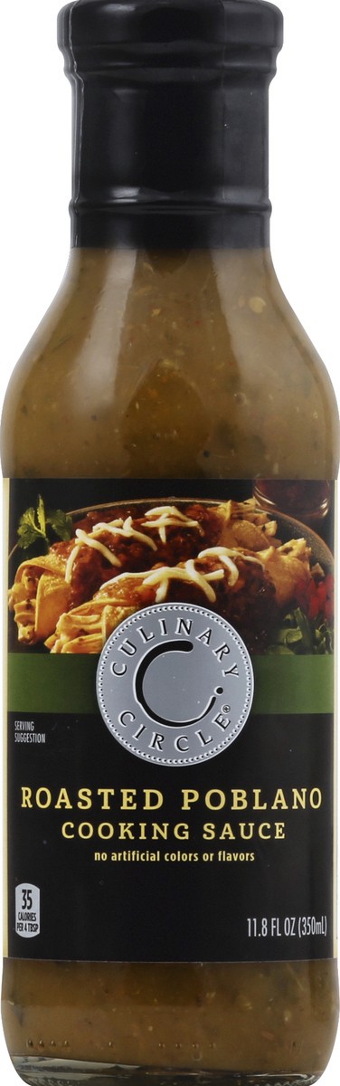 slide 5 of 6, Culinary Circle Poblano Cooking Sauce, 11.8 fl oz