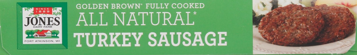 slide 9 of 9, Jones Dairy Farm Golden Brown All Natural Golden Brown Turkey Sausage Patties 4 ea, 4 ct