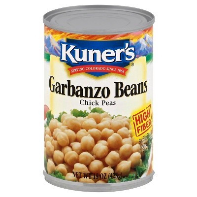 slide 1 of 10, Kuner's Garbanzo Beans 15.5 oz, 15.5 oz