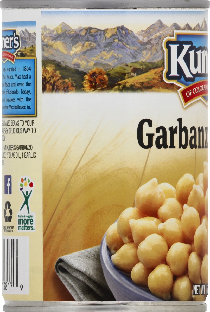 slide 2 of 10, Kuner's Garbanzo Beans 15.5 oz, 15.5 oz