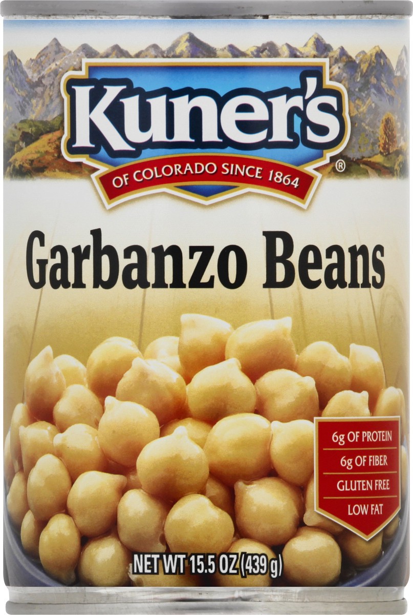 slide 10 of 10, Kuner's Garbanzo Beans 15.5 oz, 15.5 oz