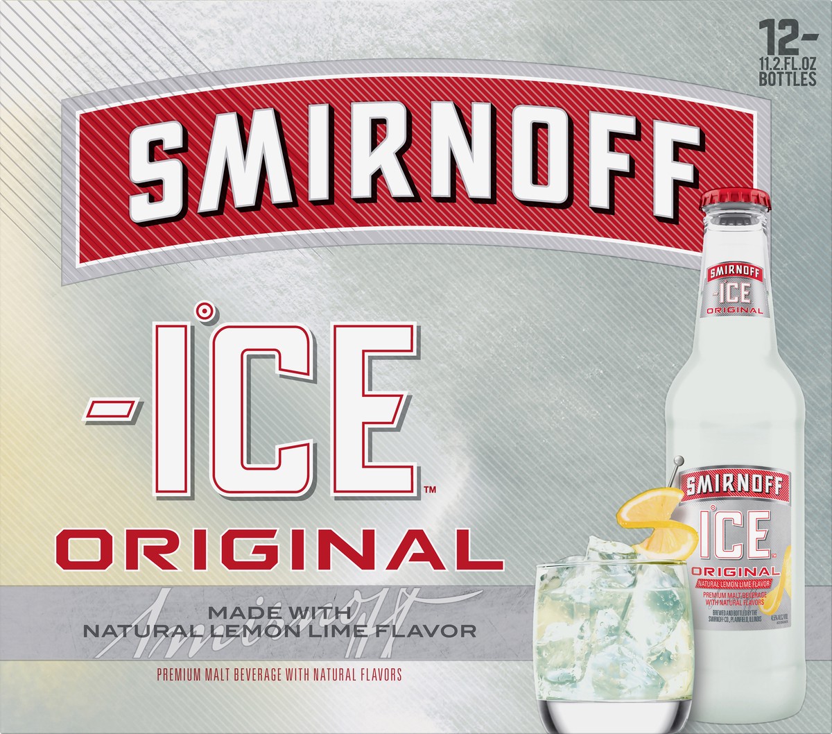 slide 1 of 10, Smirnoff Ice Original Malt Beverage 12 ea, 12 ct; 11 oz