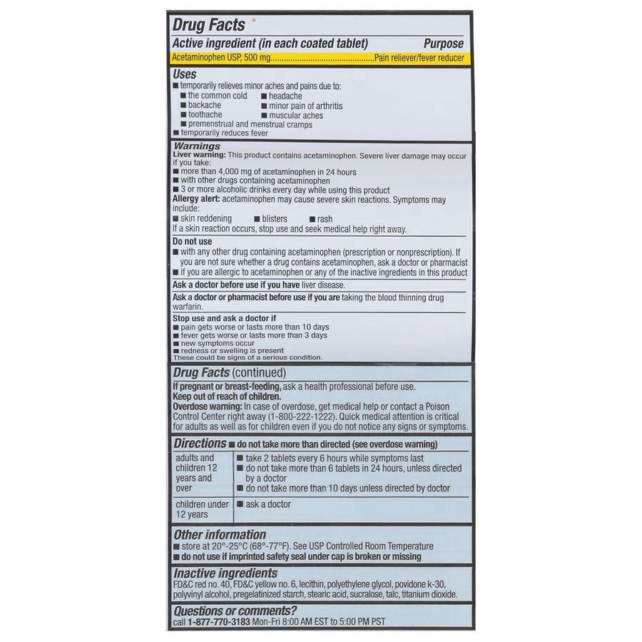 slide 4 of 5, Walgreens Pain Reliever Extra Strength Easy Tablets, 225 ct