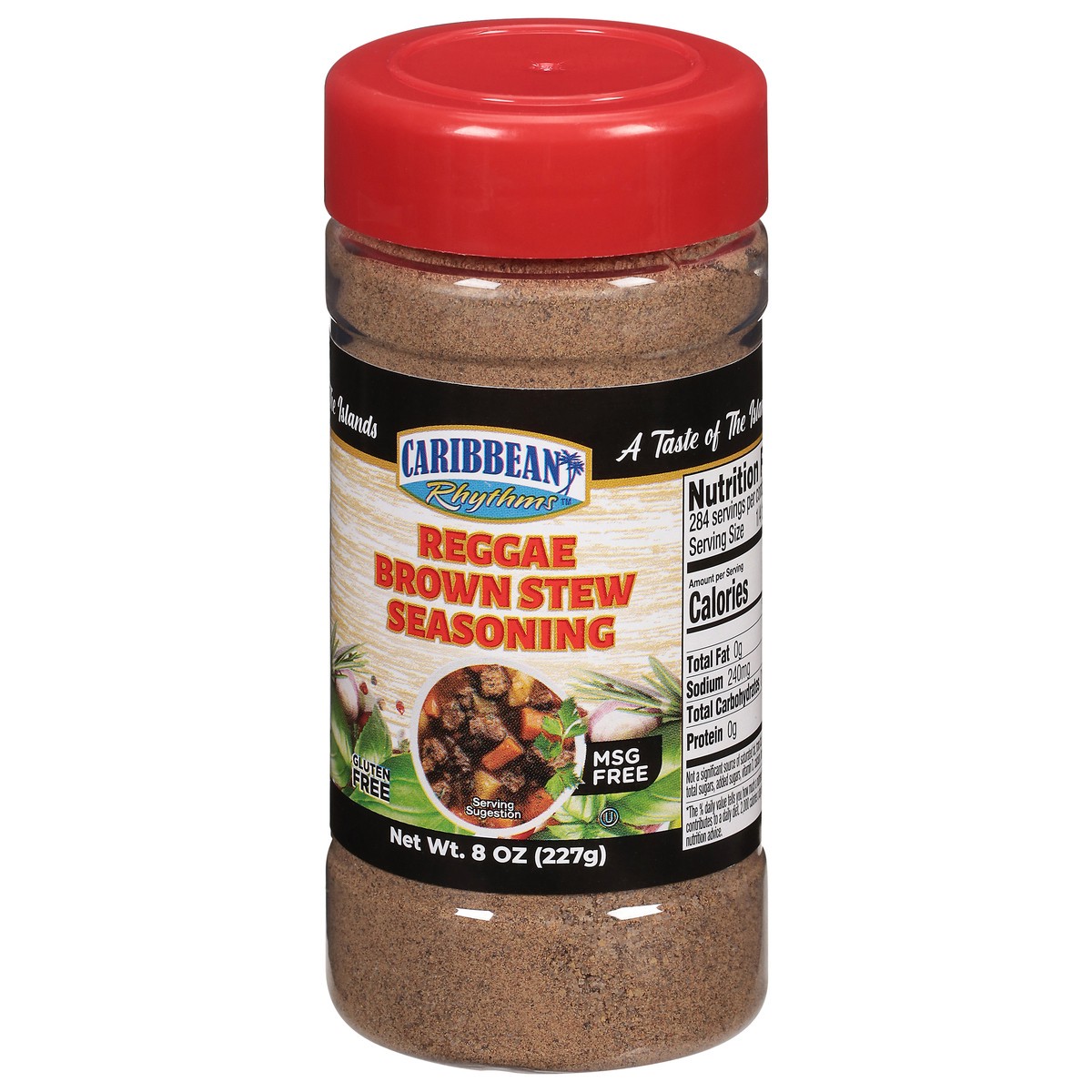 slide 9 of 15, Carribean Rhythms Reggae Brown Stew 8 Ounces, 8 oz