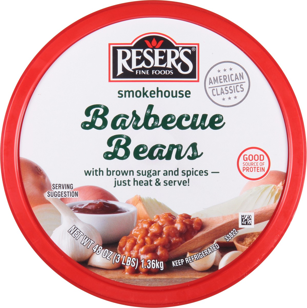 slide 5 of 13, Reser's Barbecue Beans, 3 lb