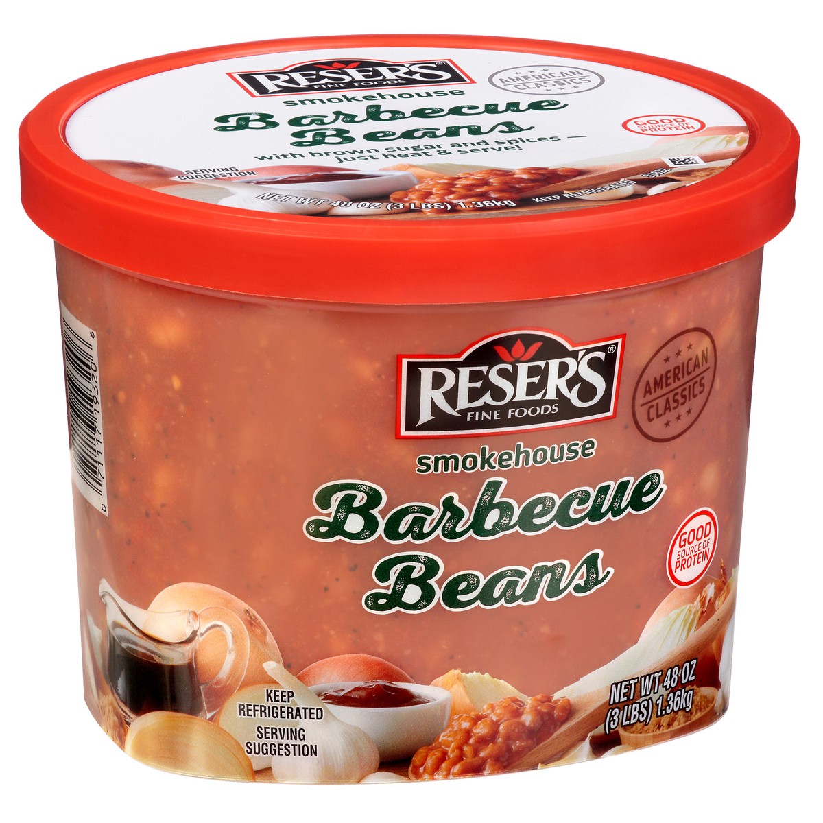 slide 8 of 13, Reser's Barbecue Beans, 3 lb