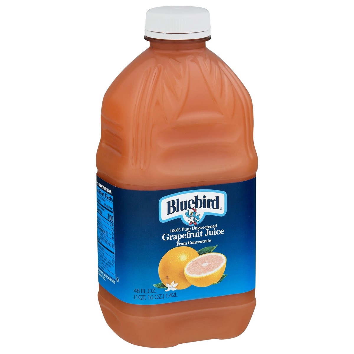 slide 4 of 9, Bluebird Uns Grapefruit Juice - 48 fl oz, 48 fl oz