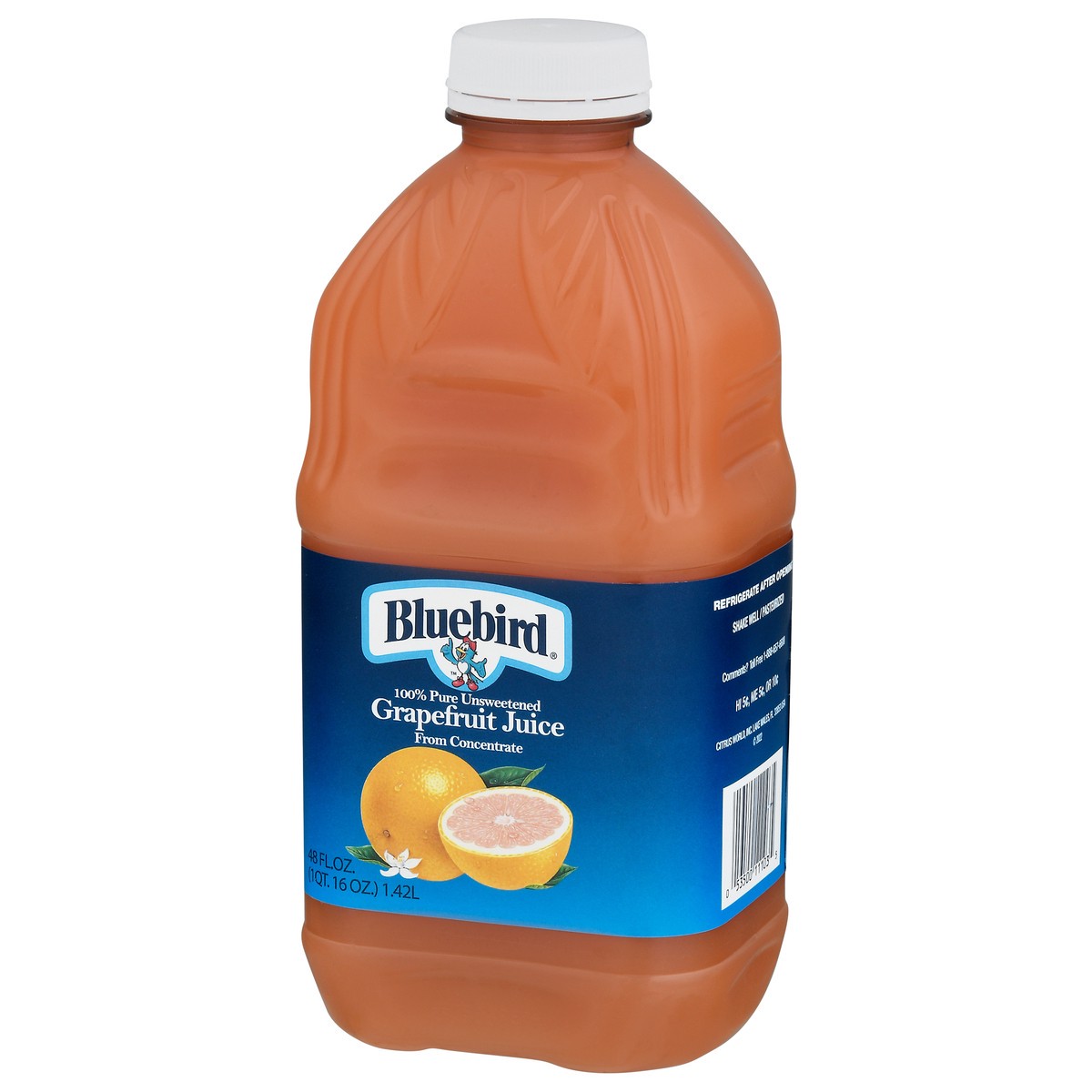 slide 2 of 9, Bluebird Uns Grapefruit Juice - 48 fl oz, 48 fl oz
