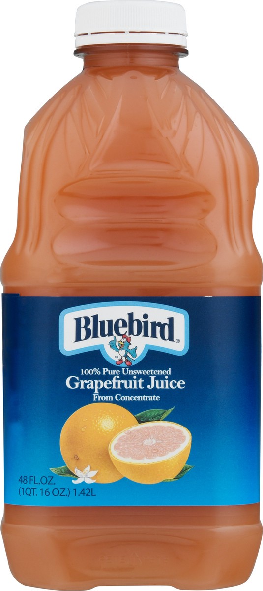 slide 6 of 9, Bluebird Uns Grapefruit Juice - 48 fl oz, 48 fl oz