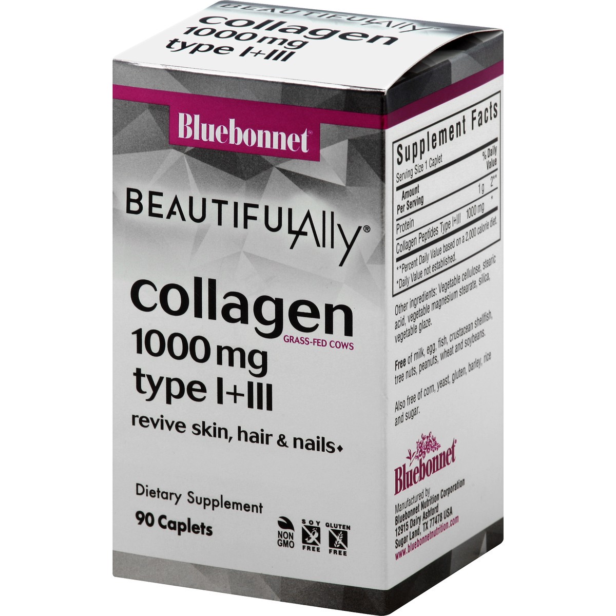 slide 9 of 9, Bluebonnet Nutrition Collagen 90 ea, 90 ct