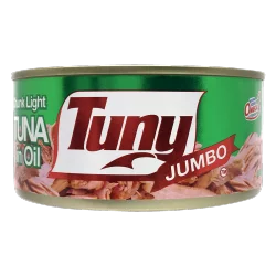 Tuny Jumbo Chunk Light Tuna In Oil - 10 oz