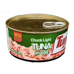 Tuny Jumbo Chunk Light Tuna In Oil - 10 oz