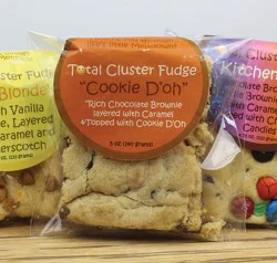 Total Cluster Fudge Cookie Dough Brownies