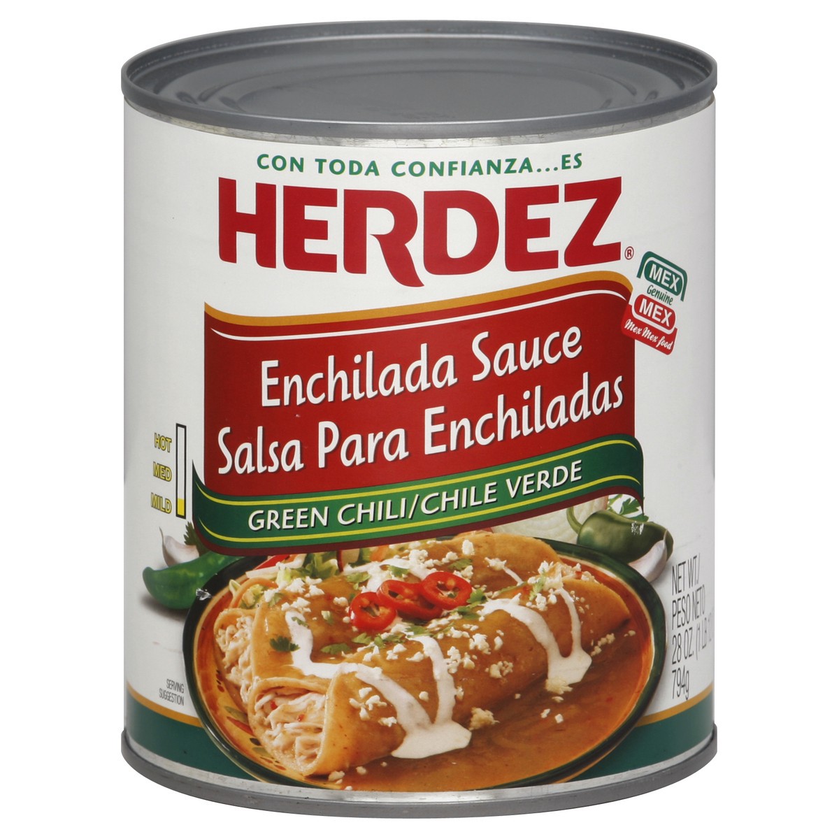 slide 3 of 3, Herdez Enchilada Sauce 28 oz, 28 oz