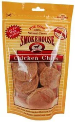 Smokehouse Dog Treats Chicken Chips Large - 4 Oz
