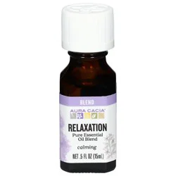 Aura Cacia Calming Relaxation Pure Essential Oil Blend 0.5 fl oz