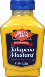 Dietz & Watson Deli Complements Japaleno Mustard 9 oz